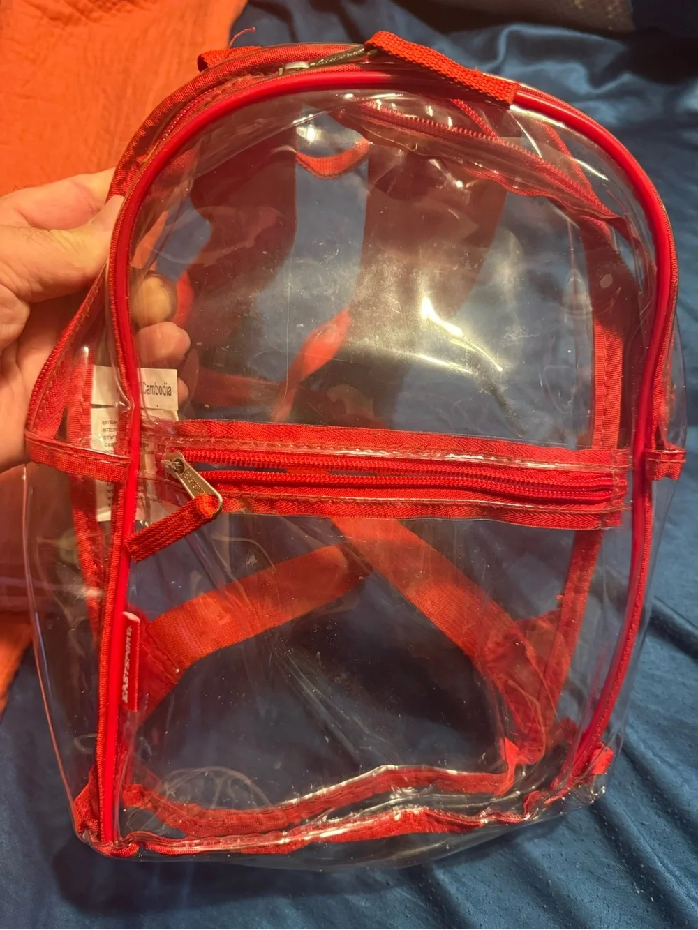 N/A transparent red